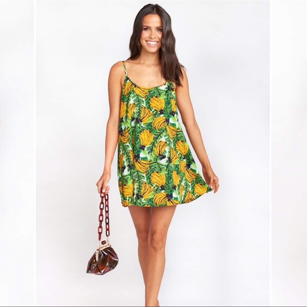 Show Me Your Mumu Bella tank dress Bananas L NWT